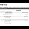 Kohl's - Credit card and my debit charged for same charge