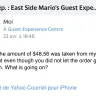 East Side Mario's - Online ordering/payment