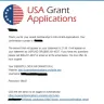 USA Grant Applications - Their company, website, and management