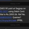 SegPay - Money deducted from debit card