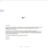 Nike - Item never received and insulting message placed in my account.