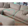 Rooms To Go - Cindy crawford home monterey park off-white 4 pc sectional