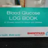 Shoppers Drug Mart - Blood glucose log book