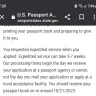 Rush My Passport - Passport not received in 8 weeks
