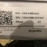 StyleWe - Silver boots sent — too small