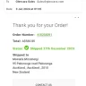 Glencara Irish Jewelry - I’m complaining about placing the order and not receiving the item 