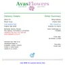Avas Flowers - Non-delivery