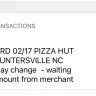 Pizza Hut - Huntersville, North Carolina market Square location