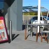 Costa Coffee - Montrose Scotland patio area is embarrassing for Costa