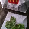 McDonald's - bad lettuce on sandwhich