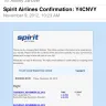 Spirit Airlines - unacceptable customer service