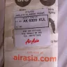 AirAsia - baggage