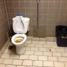 Canadian Tire - filthy public washroom