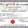 Google - scam award