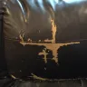 Ashley HomeStore - durablend leather sofa/recliner