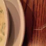Olive Garden - big plastic piece in a soup