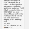 Philippine Long Distance Telephone [PLDT] - I would like the problem fixed and some sort of refund