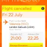 EasyJet - flights cancelled