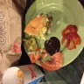Sonic Drive-In - cheese burger, the tomato is rotten