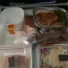 Aeroflot - food served in flight