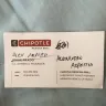 Chipotle Mexican Grill - ordered online, went to pick up, nothing was right and the staff was not helpful.