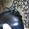 Prada - black leather loafers