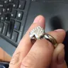 Swarovski - heart shaped ring