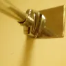 Super 8 - unsafe motel room stay in terms of shower rod and curtain