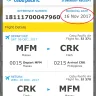 Cebu Pacific Air - incorrect booking date and invalid reference number