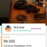 OLX - Purchase of a ps4 console, controllers and games