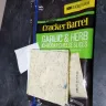 Kraft Heinz - cracker barrel garlic and herb cheddar cheese slices