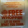 Burger King - refusal of service for discount