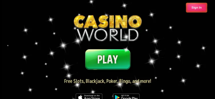 Screenshot Casino World