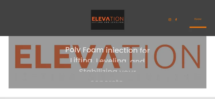Screenshot ElevationLifting.com