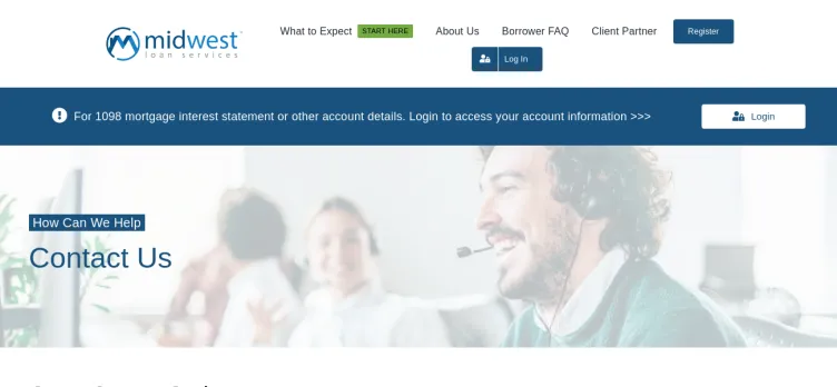 Screenshot Midwest Loan Services