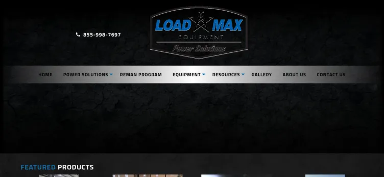 Screenshot LoadMaxEquip.com