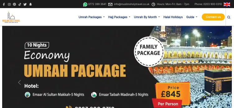 Screenshot Muslims Holy Travel