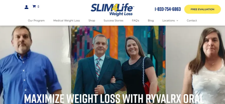 Screenshot Slim4Life Weight Loss Centers - Greater Kansas City Area