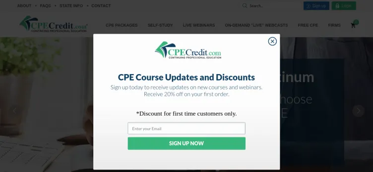 Screenshot CPE Solutions