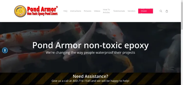 Screenshot Pond Armor