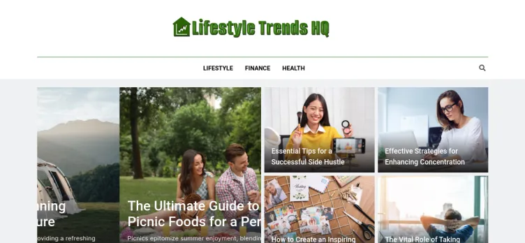 Screenshot Lifestyle Trends HQ