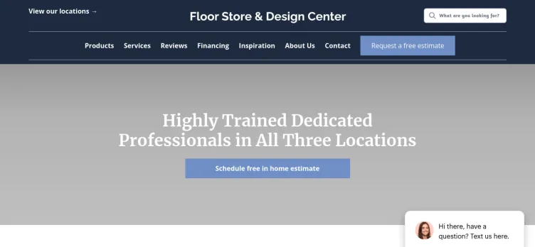 Screenshot FloorStoreSD.com