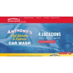 Anthony's Full Service Detail and Express Car Wash Center + Service Center Customer Service Phone, Email, Contacts