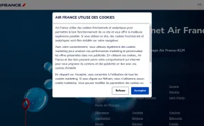 Air France website