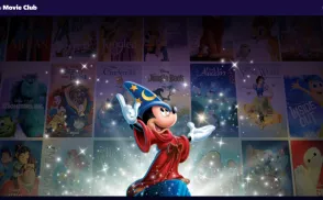 Disney Movie Club website