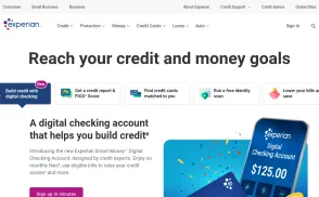 Experian Information Solutions website