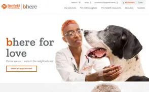 Banfield Pet Hospital website