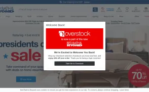 Overstock.com website