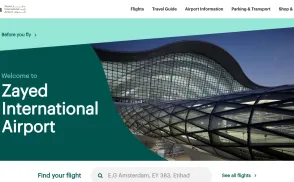 Abu Dhabi International Airport website