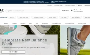 Golfsmith website